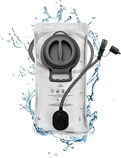 1.5L Leak-Proof Bladder Bag, BPA Free Hydration Pack with Insulated Tube, Water Storage Bladder Bag, Hydration Backpack Replacement - Suitable for Outdoor Hiking, Running, Cycling