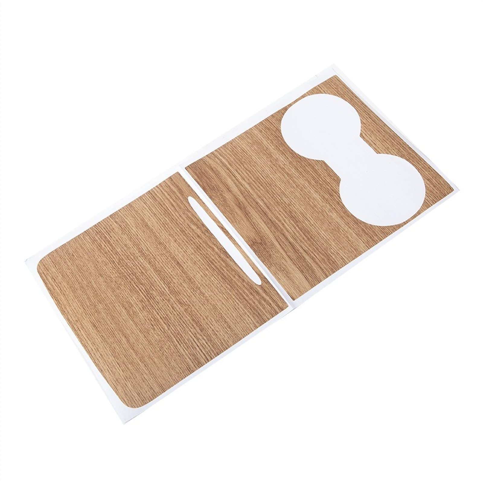 Qibbei Wood Grain1 Center Console Wood Grain Sticker Interior Film Central Control Panel For Tesla Model 3 Y 2021 2022(Wood Grain1)