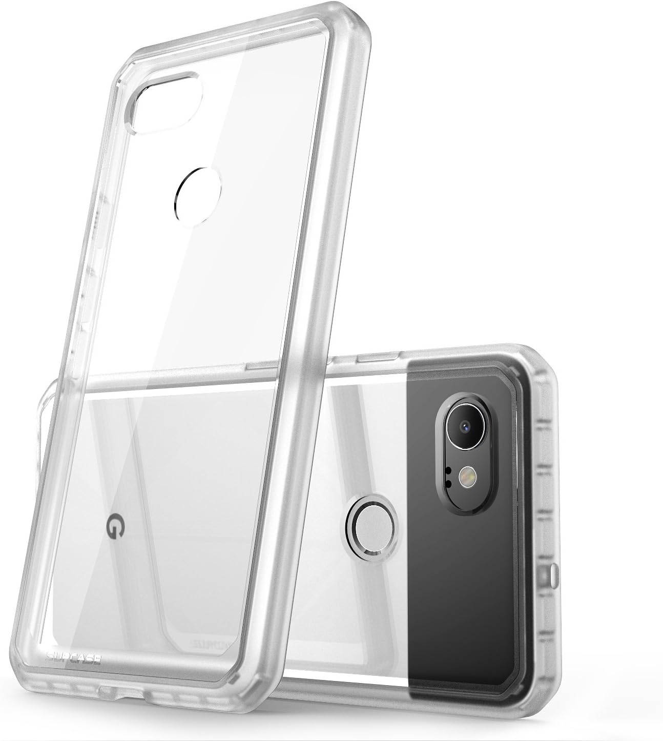 SUPCASE Unicorn Beetle Series Designed for Google Pixel 2 XL Case,Premium Hybrid Protective Clear Case for Google Pixel 2 XL (2017 Release) (Frost)