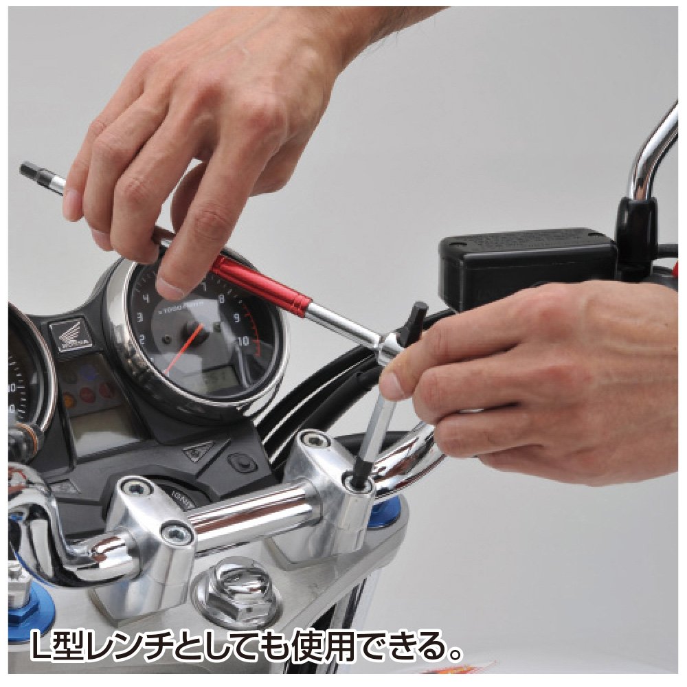 Amazon.co.jp: デイトナ(Daytona) T型スライドハンドル六角レンチ4mm