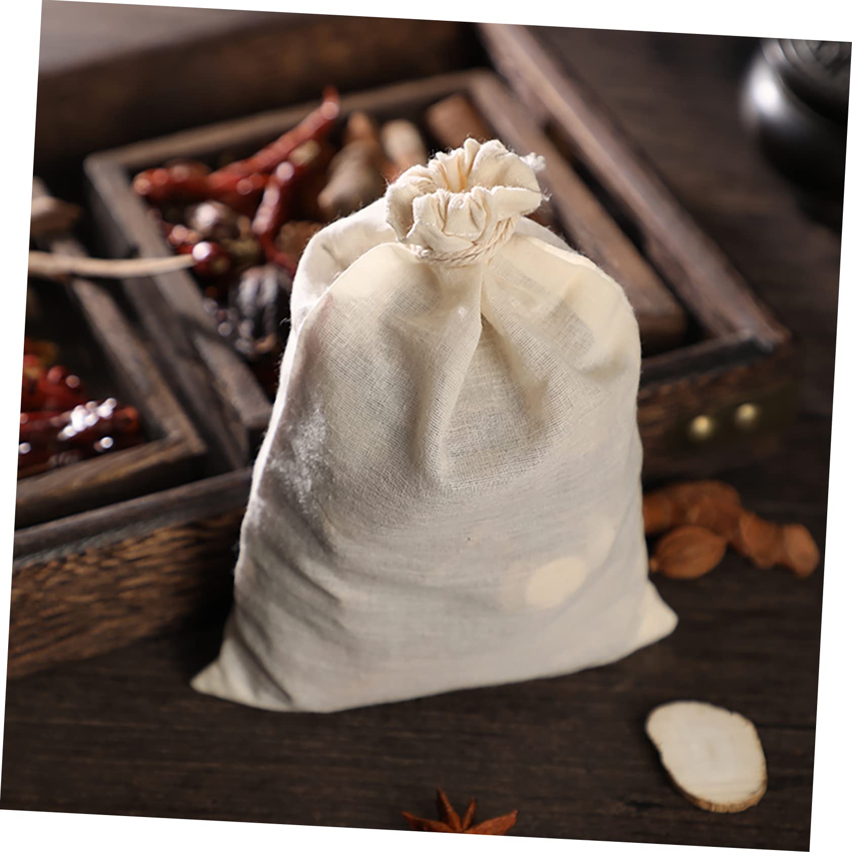 4 Sacchetti Di Garza Riutilizzabili - Per Latte Vegetale, Tè, Yogurt E Filtraggi Naturali - Foto 5