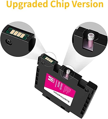 Miniatura 2 de F FINDERS&CO Sawgrass SG400 SG800 - Cartucho de tinta de sublimación de alto rendimiento para impresora Sawgrass Virtuoso SG 400 SG 800 (1 negro, 1