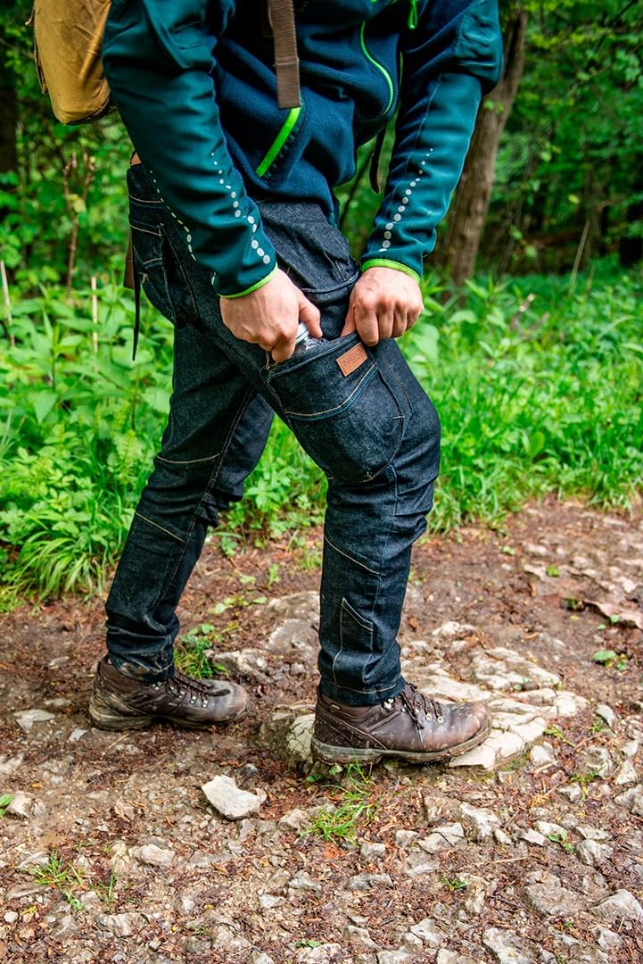 NEO TOOLS Herren Premium Arbeits-Latzhose, 100% Baumwolle 210 g/m2, Ripstop, Gr. XS-3XL, Kniebereich mit Cordura verstärkt, elastischer Gummibund und Hosenträger, reflektierende Elemente