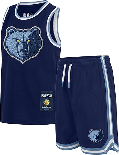 Miniatura 21 de Ultra Game boys Nba Official Super Soft Tank Top & Shorts 2-piece Set Negro -,Negro,https://www.amazon.com/dp/undefined