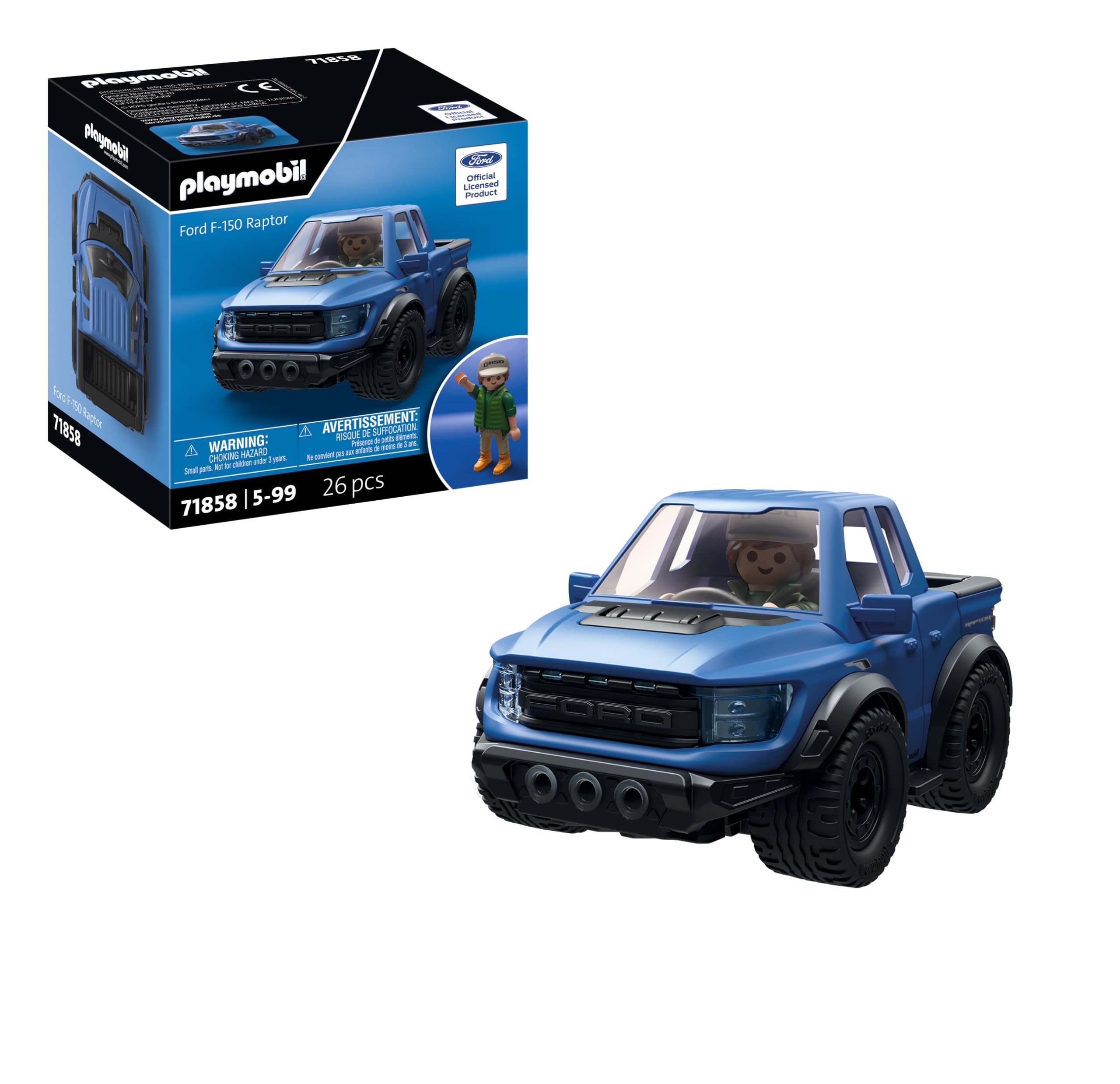 PLAYMOBIL | Collector Cars | Ford F-150 Raptor | Modellauto für Erwachsene & Kinder Auto-Fans & Liebhaber | 71858