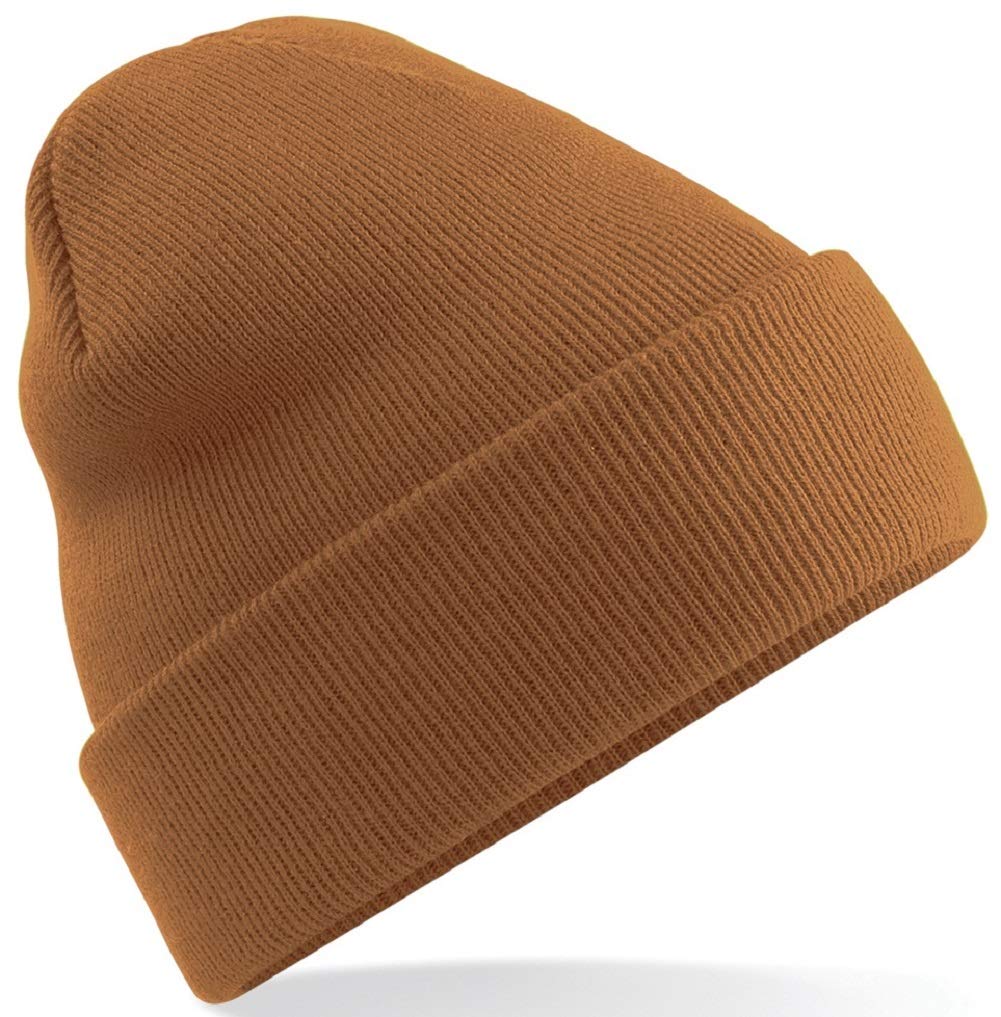Beechfield Unisex Original Cuffed Beanie Caramel
