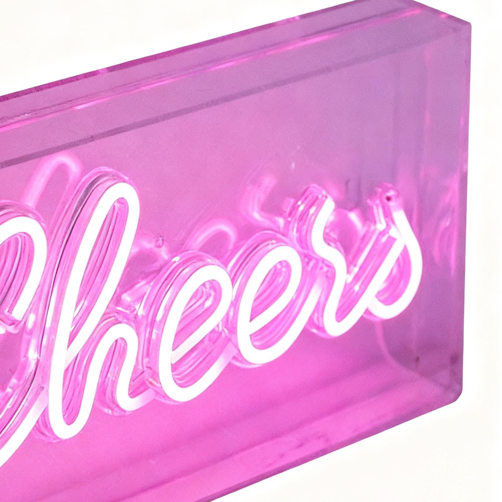 Bar Neon LED Znak USB Zasilana Lampa Biurkowa 3D Neon