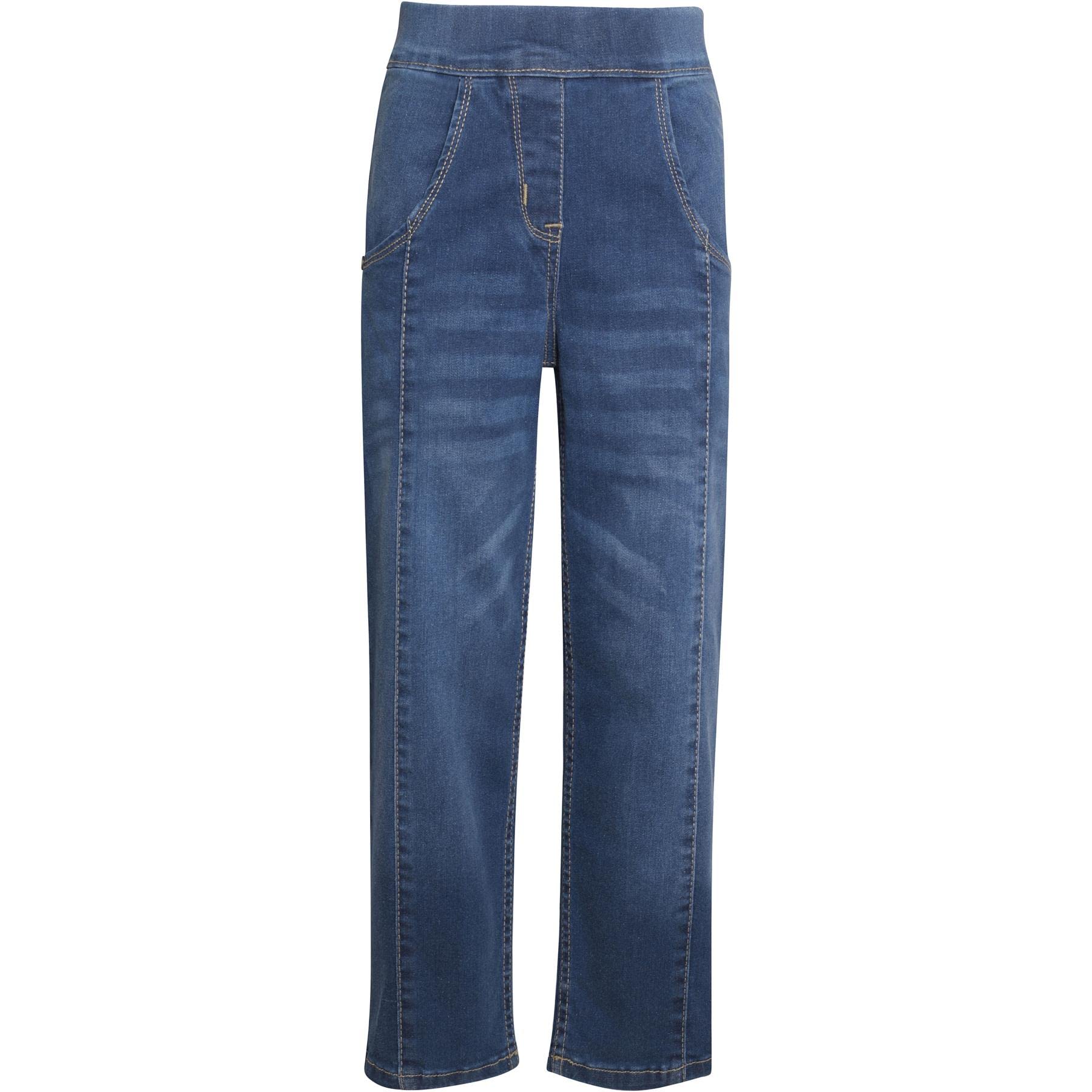A2Z 4 Kids Dziewczynki Krój Prosty Elastyczny Bootcut Jeansy Szerokie Nogawki Szeroki Elastyczny Pas Bootcut Spodnie Denim Elastyczne Proste Wygodne Jeansy Szerokie Prezent Dla Dzieci 5–14 Lat