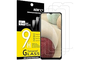 Samsung Galaxy A12 3-Pack Tempered Glass Screen Protector