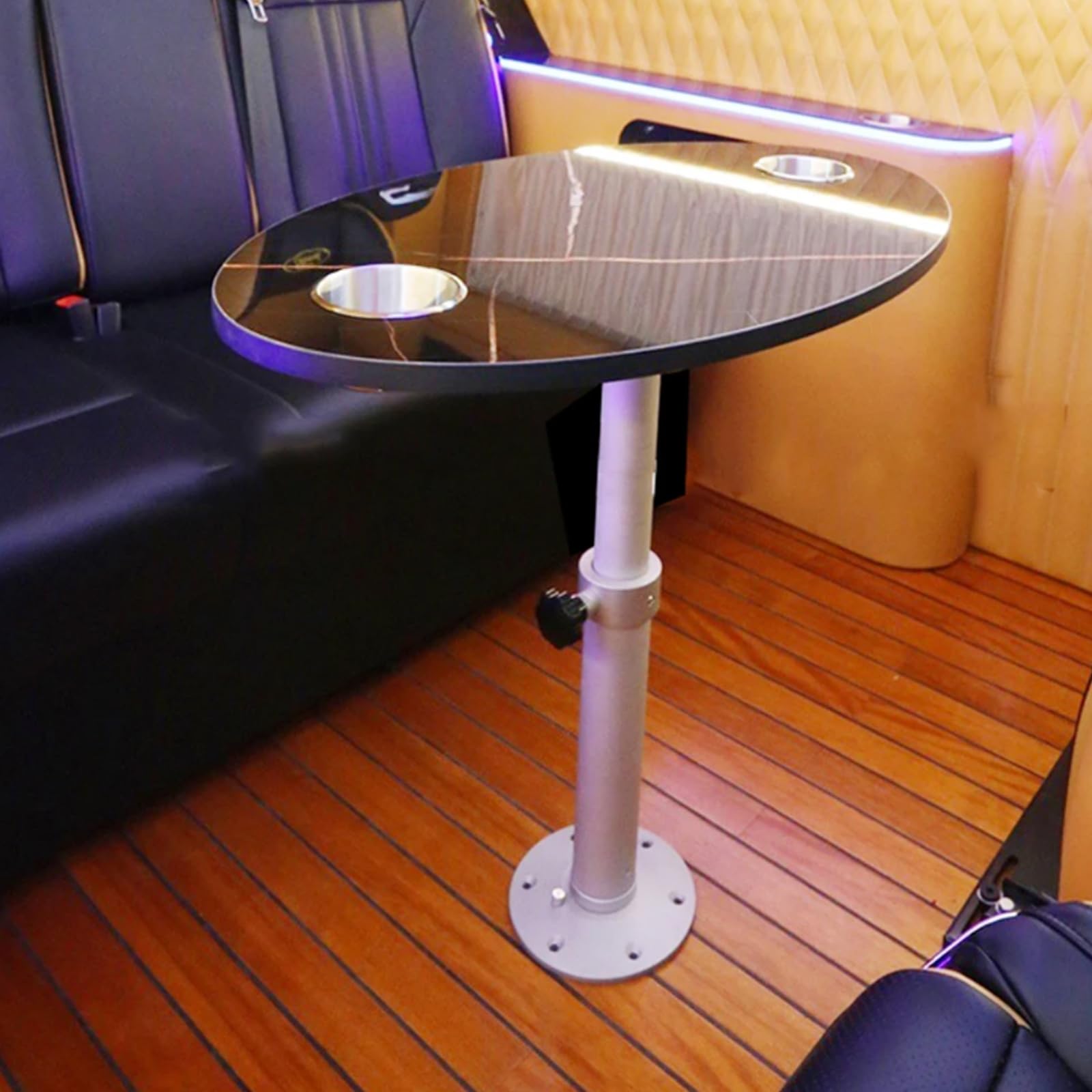 Tischbein, Wohnmobil-Tischbeine Höhenverstellbar Abnehmbare RV-Tischbein Anhebbar um 46–70 cm Aluminiumlegierung Halterung für Konferenzräume auf Yachten und Wohnmobilen