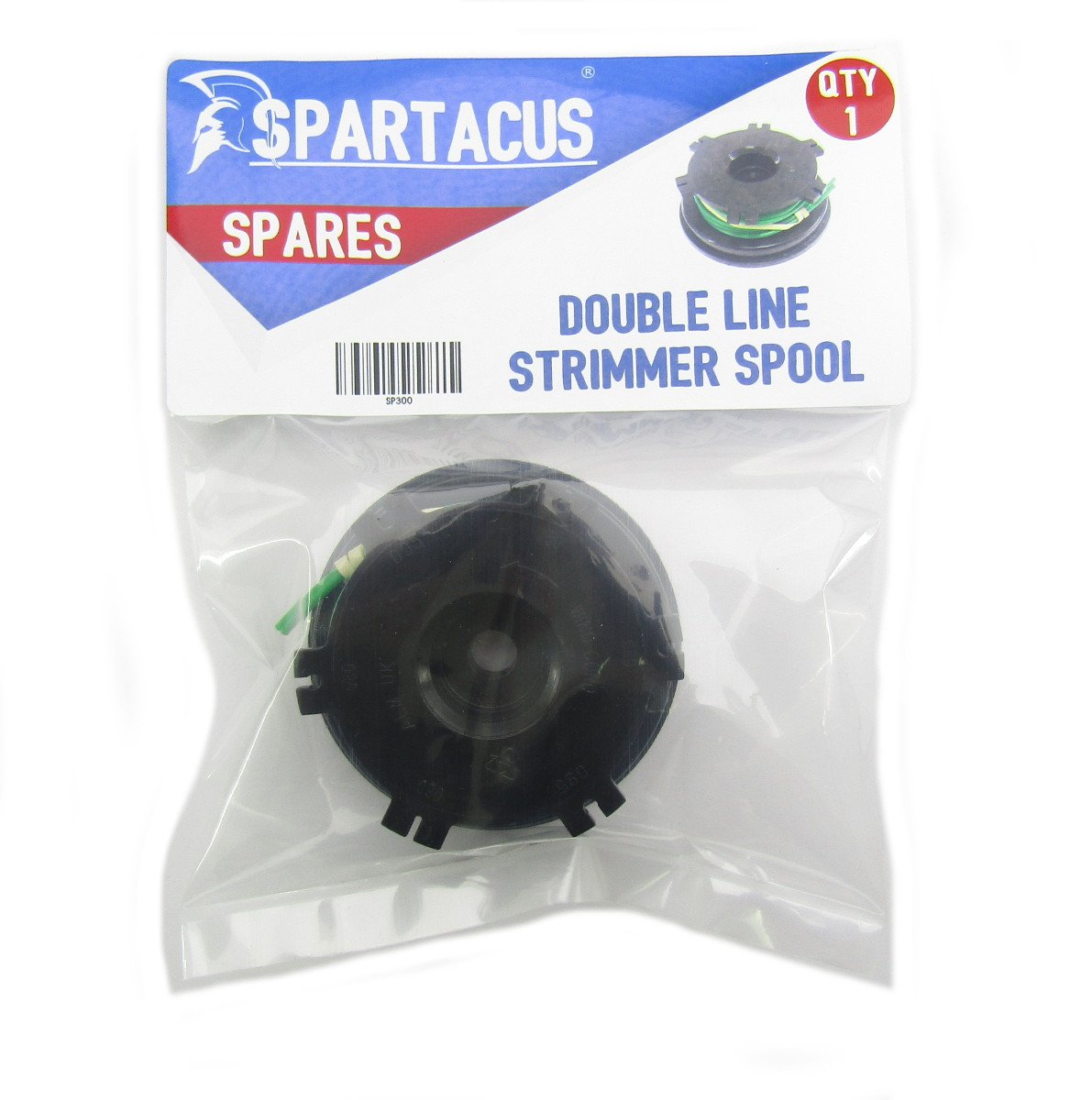 Spartacus Strimmer Trimmer Spool and Line 2.0mm 2 x 3m To Fit Spear and Jackson SGT33N SPJGT26