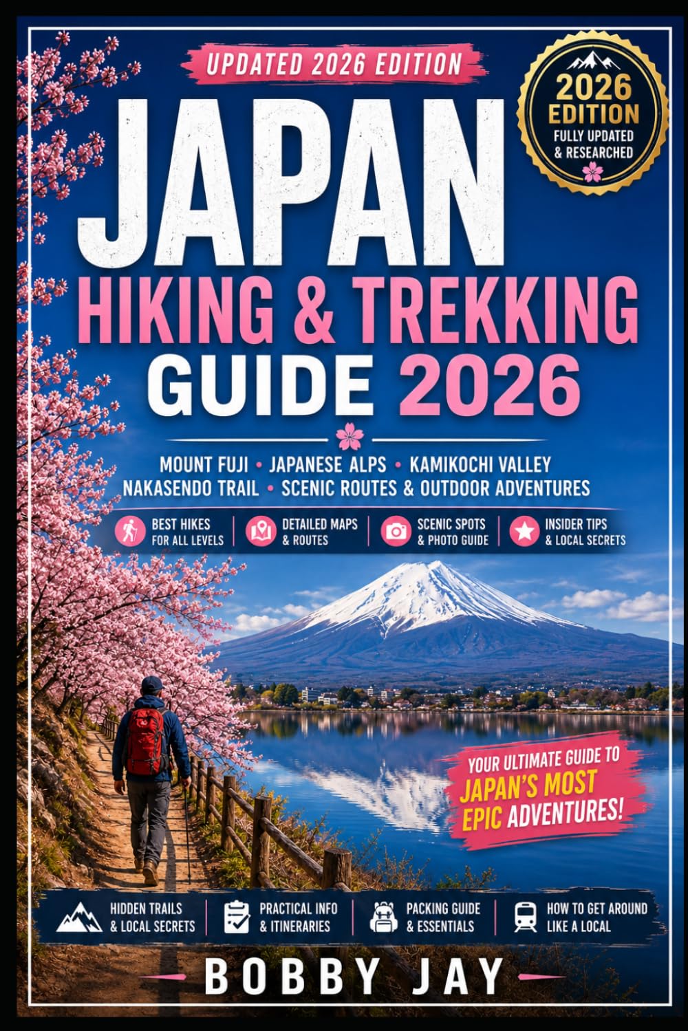 Japan Hiking & Trekking Guide 2026: Mount Fuji, Kamikochi Valley, Japanese Alps & Nakasendo Trail–Scenic Routes, Mountain Paths & Outdoor Adventure Handbook