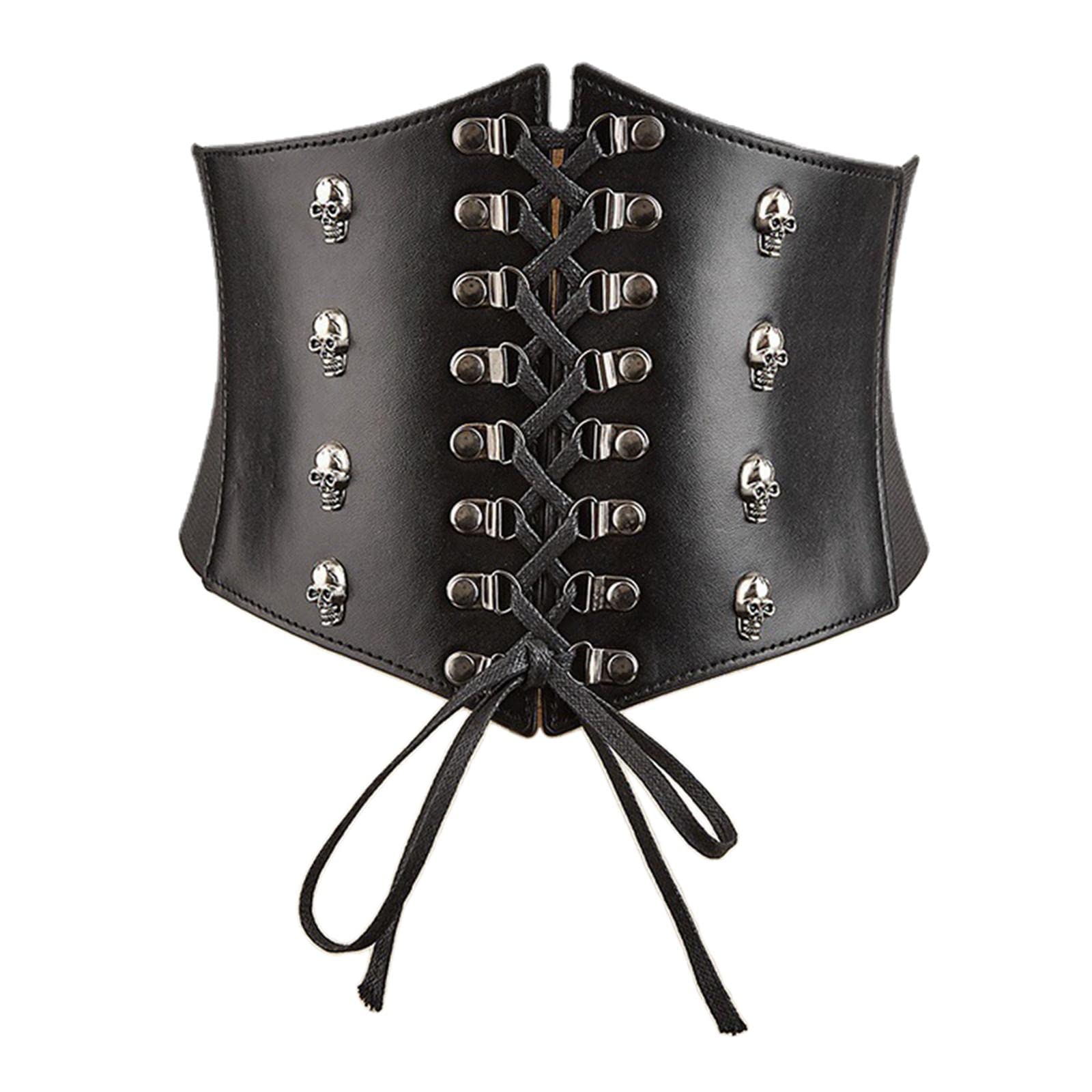 enakshi (label) Enakshi Fashion Women Waist Belt Wide Cinch Belts Tie up Corset for Party Halloween|Clothing, Shoes & Accessories|Womens Accessories|Belts|Package Includes:1 Waist Belt-picture-35