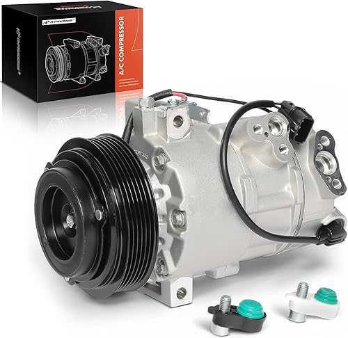A-Premium Compresor de aire acondicionado con embrague compatible con Hyundai Tucson 2010-2015, Kia Sportage 2010-2015, 2.0L 2.4L 2.7L, con montaje