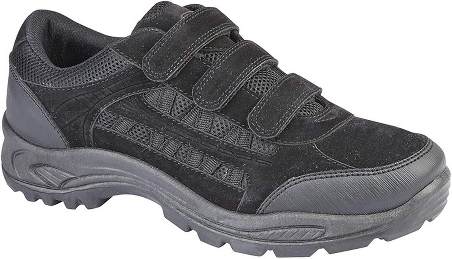 Dek Boys Ascend Triple Touch Fastening Trek Hiking Trail Shoes