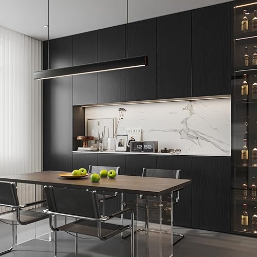 Miniatura 6 de Abyssaly - Papel autoadhesivo decorativo con diseño de madera negra, para superficies, fácil de limpiar, espeso, con más estomas y menos generación