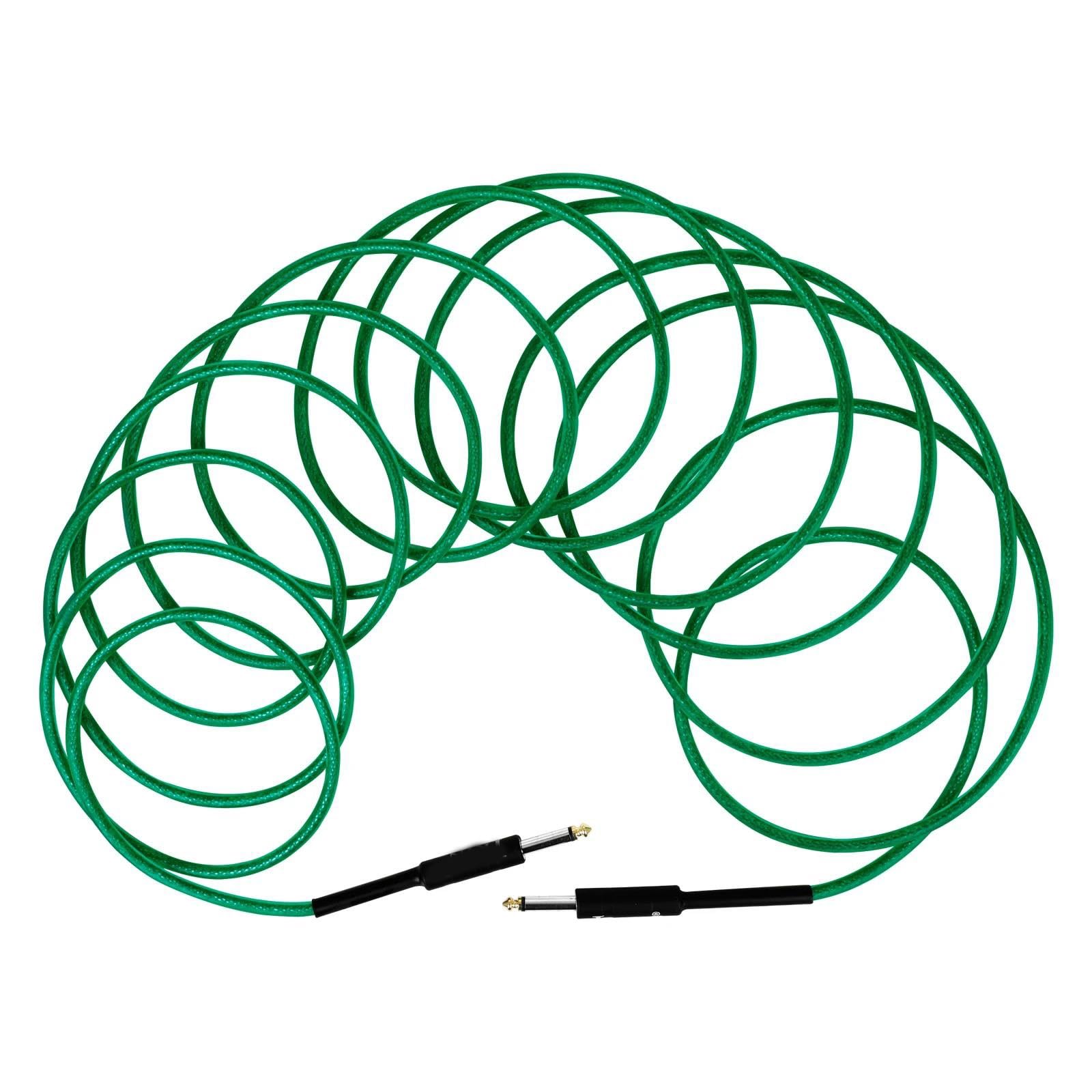 Zestaw Kabli Gitarowych Kabel Gitarowy Z Redukcją Szumów Do Standardowych Urządzeń Interfejsu 6.35 Mm(6m)