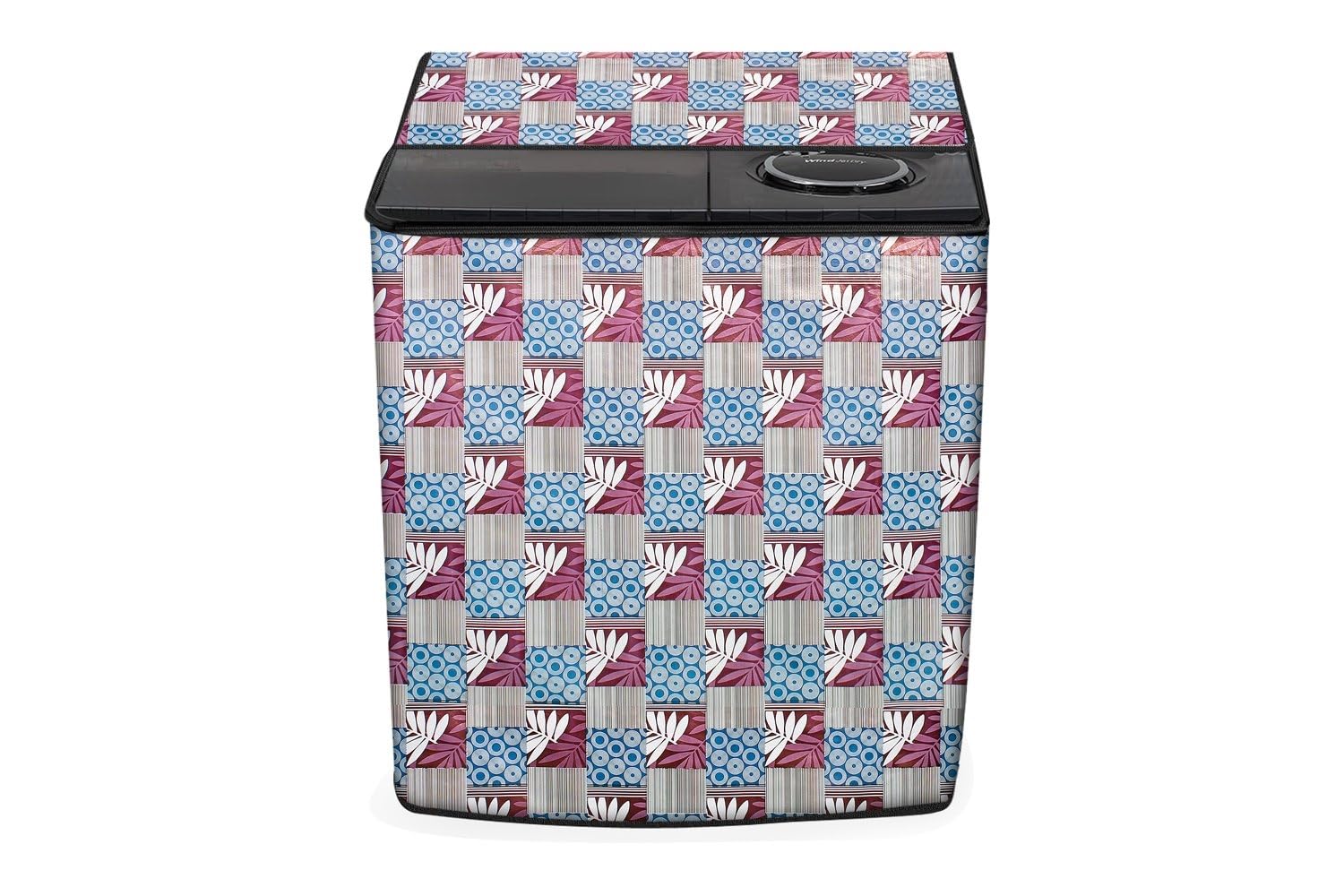 Stylista semi Automatic top Load Washing Machine Cover for 6 kg & 6.2 kg PVC Multicolor-image-34