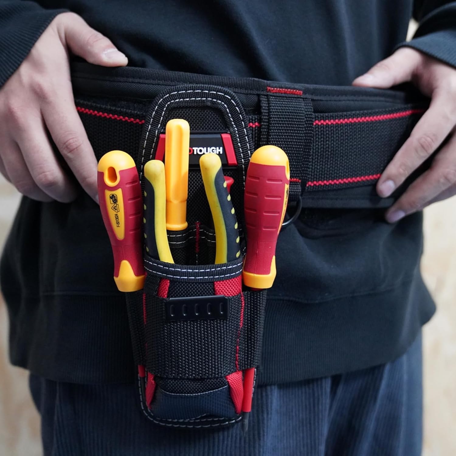 MELOTOUGH Small Tool Pouch with Belt Clip + Modular EDC Tool Belt
