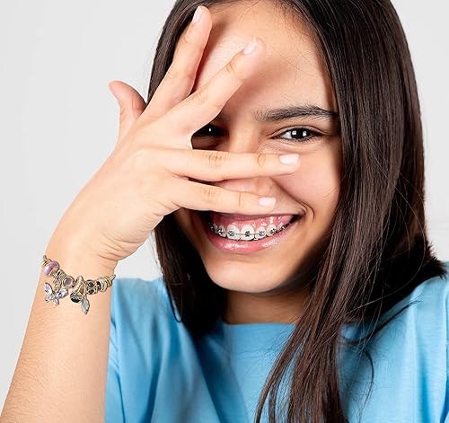 Miniatura 5 de DS Charm Bracelets for teen girls exquisite cute cartoon friendship bracelet Gold Stainless Steel Bangle birthday Gift box Adjustable little girls