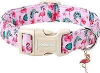 Vista 30 de DOGWONG Collar de Algodón para Perro, Collar de Perro de Cuadros Azules Resistente, Collar Suave y Duradero para Perro Macho, Lindo Collar de Boda