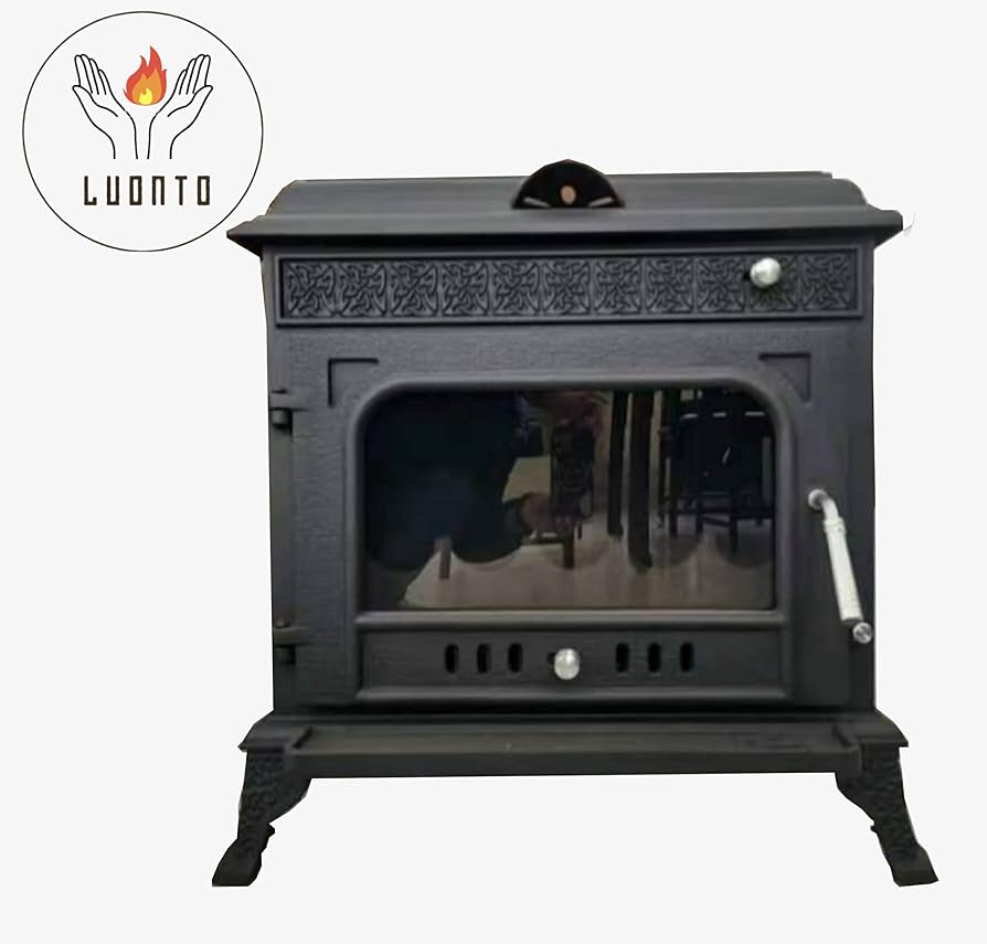 美品 薪ストーブ GREEN LIFE 鋳物 薪ストーブ グリーンライフ ST-N4102 鋳物