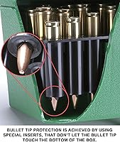 Vista 3 de MTM H50-XL Deluxe Handled 50-Round Rifle Munición Caja 270 300 WSM 338 Lapua