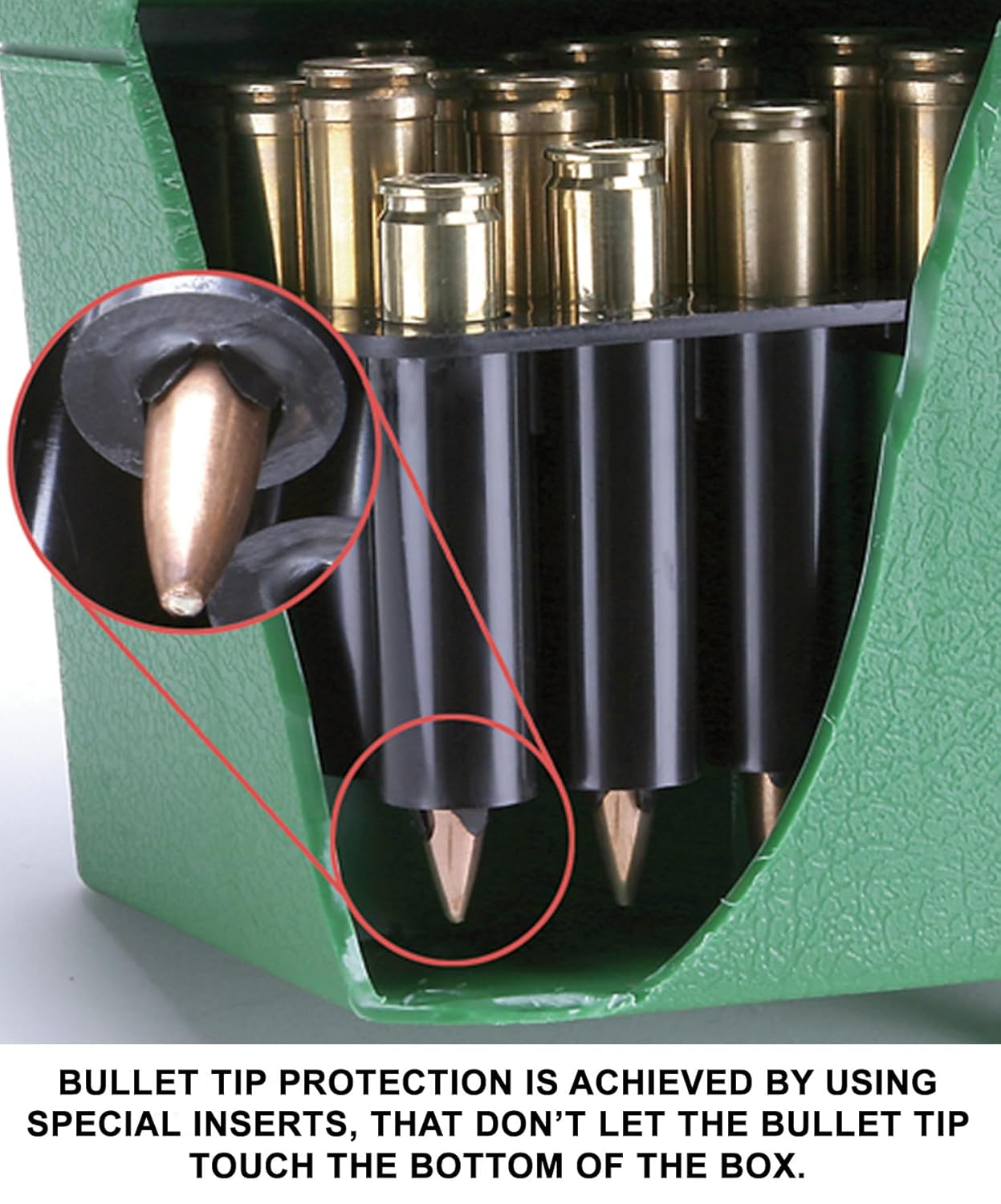 MTM H50-R-MAG Deluxe 50-Round Rifle Ammo Box 300 Win Mag 30-30 375 H&H 7mm Rem Mag, Model Number: H50-R-MAG-10