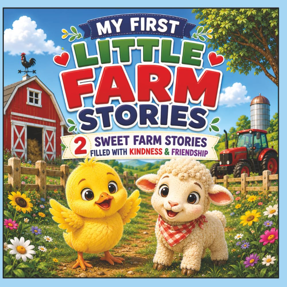 My First Little Farm Stories: Cute Farm Animal Bedtime Stories for Kids Ages 5–9