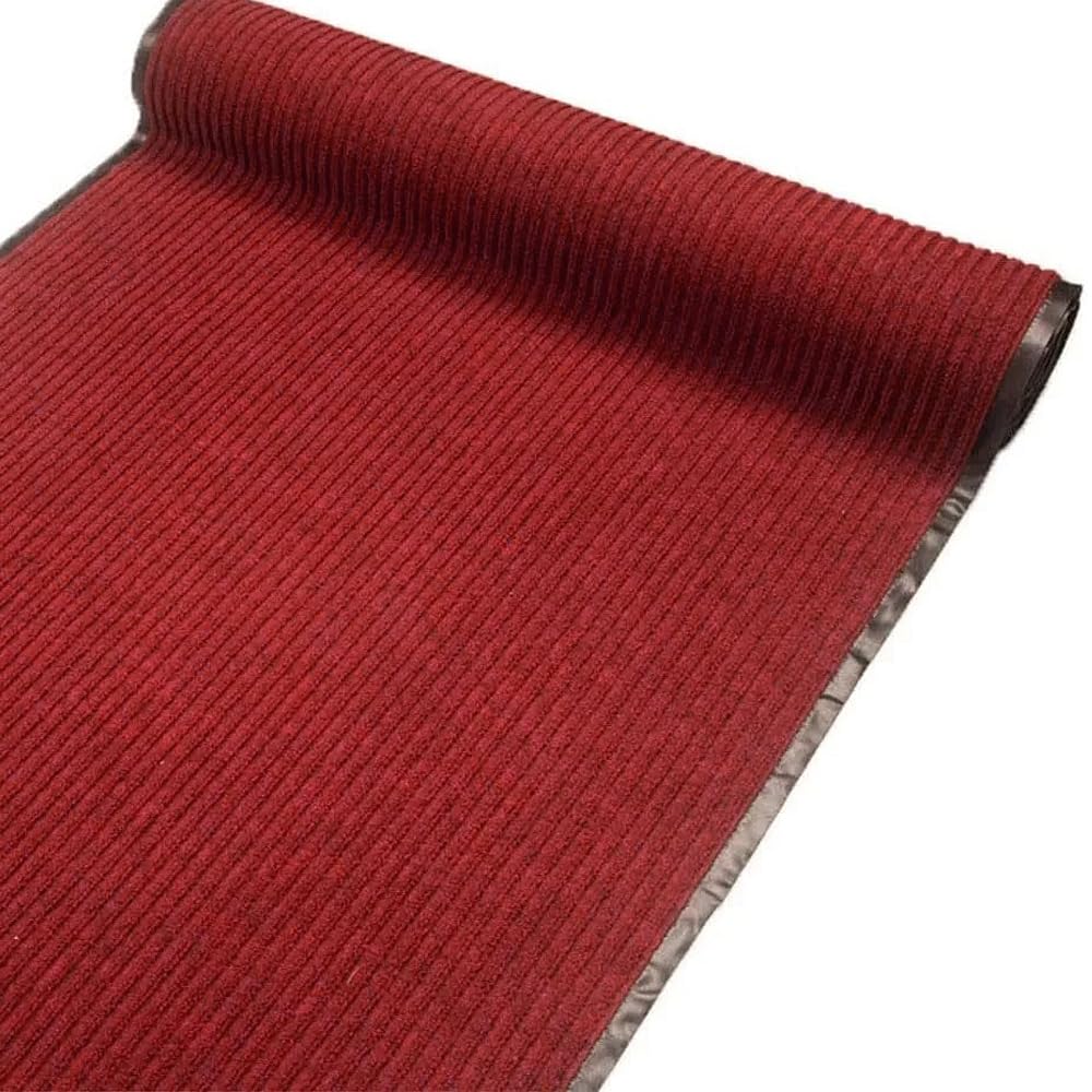 Paillasson antidérapant - 90 cm x 300 cm - Épaisseur : 7 mm - Pour extérieur et intérieur - Tapis de sol professionnel antidérapant - Tapis de porte - Tapis de cuisine