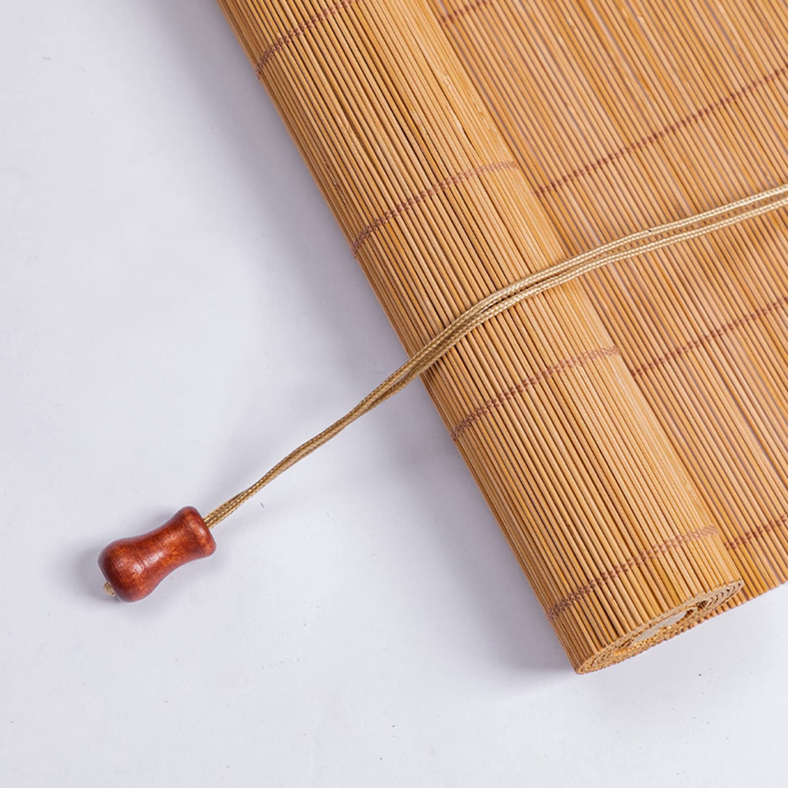 Tapparella Avvolgibile Bamboo, Tende in Bambu da Esterno,Tende A Rullo per Interni,Oscurante Traspirante Tenda,per Giardino Balcone Porta Finestra,W85xH180cm/W33.46xH70.87in