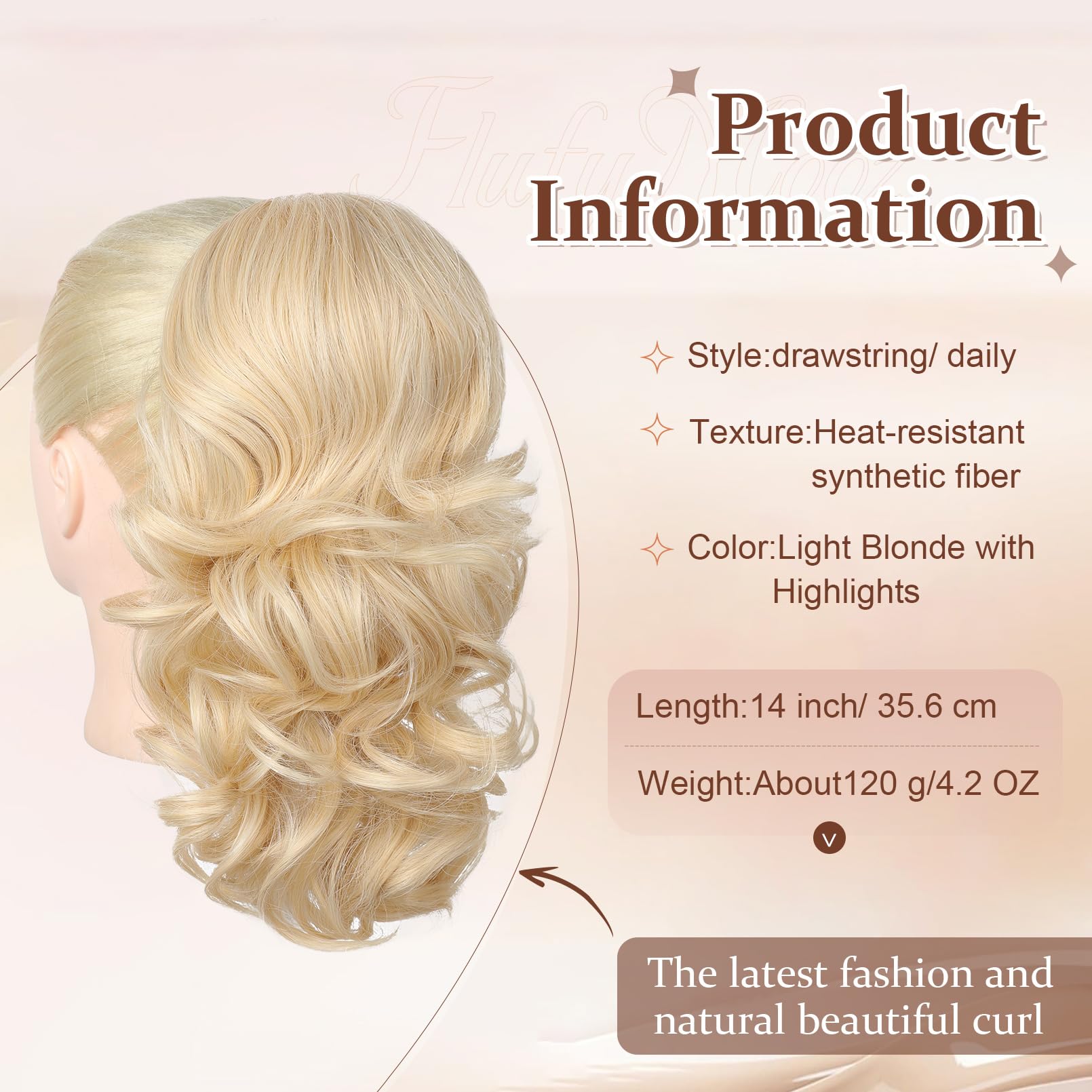 Flufymooz Ponytail Extension - Image 2