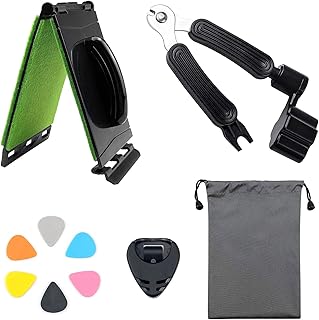 10pcs Guitar String Cleaner Guitar String Winders Tool Winder Cutter Instrument Cleaning Tool Maintenance Care Kit For Guitar Bass Mandolin Ukulele