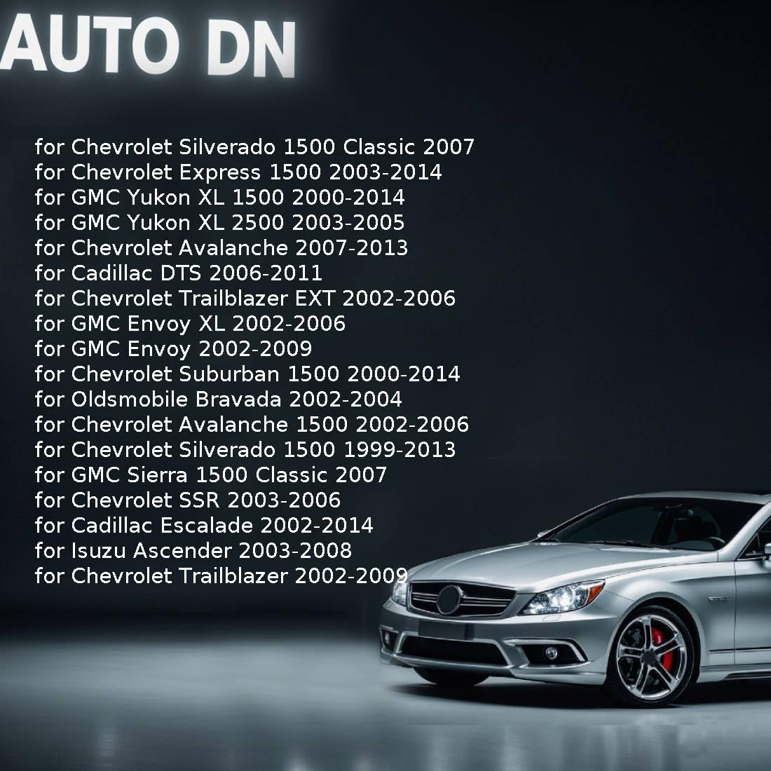 Rear Parking Brake Shoe,brake shoes 1 X for Chevrolet Trailblazer,Silverado 1500,Avalanche,Tahoe 1999 2000 2001 2002 2003 2004 2005 2006 2007 2008-2014 for GMC Sierra 1500 1999-2013