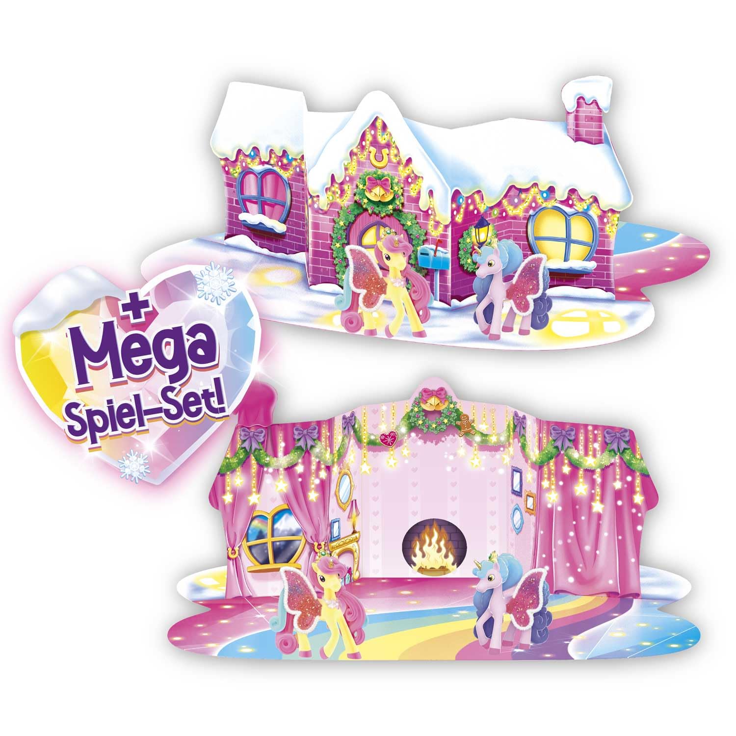 Galupy Rainbow Unicorn Advent Calendar 2025, 24 Surprise Toys with Figures & Accessories, Unicorn Soft Toys for Girls - Image 3