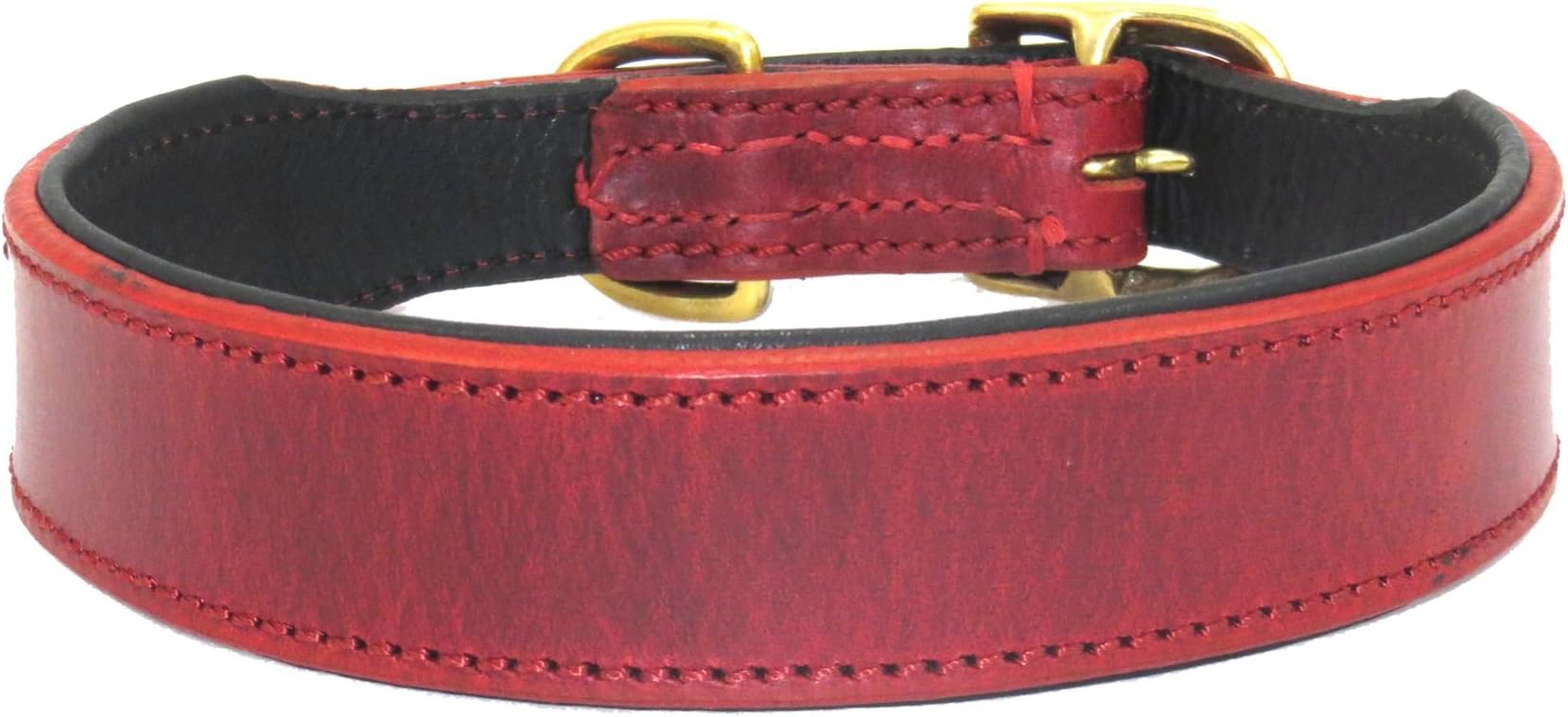 The Vintage Collection Collar (Claret Red) - Extra Extra Large
