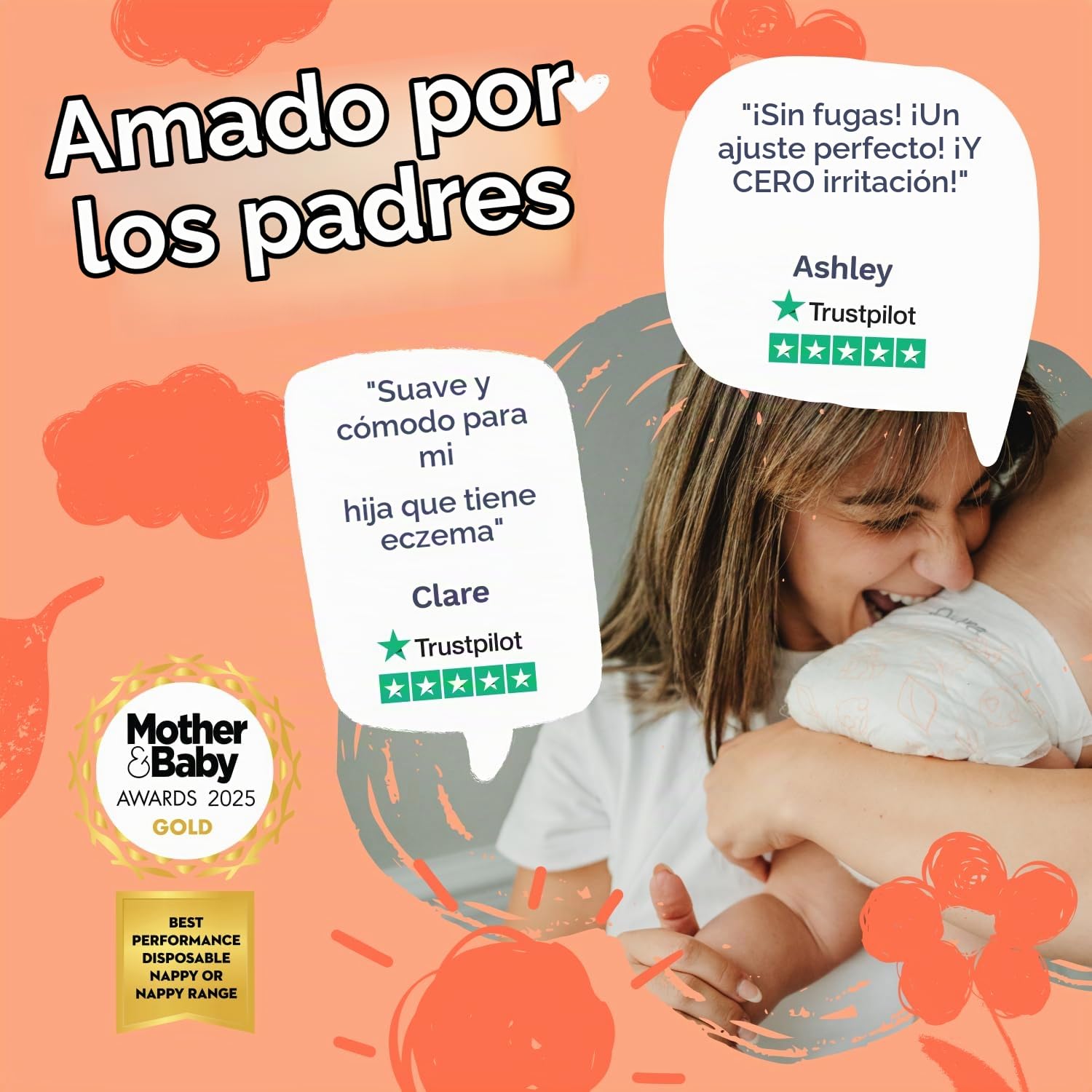 Pura Pañales para Bebé Talla 3, 156 Unidades, 4-9kg, Ultra Suaves, Hipoalergénicos y para piel sensible, sin sustancias tóxicas, Tecnología Blowout Blocker™, hasta 12 horas de protección contra fugas*