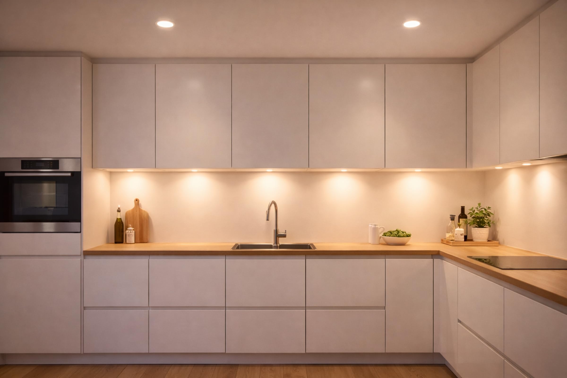 SEBSON Lampadina LED GX53 2,5W - Classe di Efficienza Energetica A | 450lm Bianco caldo 3000K, sostituisce Alogena 40W, Lampada LED piatta Ø73x27mm, 230V, Set da 10
