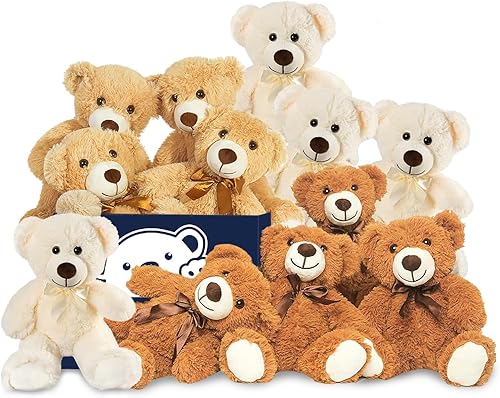 Vista 10 de Oso de Peluche Lindo Juguetes de Animales de Peluche Almohada Muñeca de Oso Violeta Regalo para Niños Niñas Cumpleaños Navidad Día de San Valentín