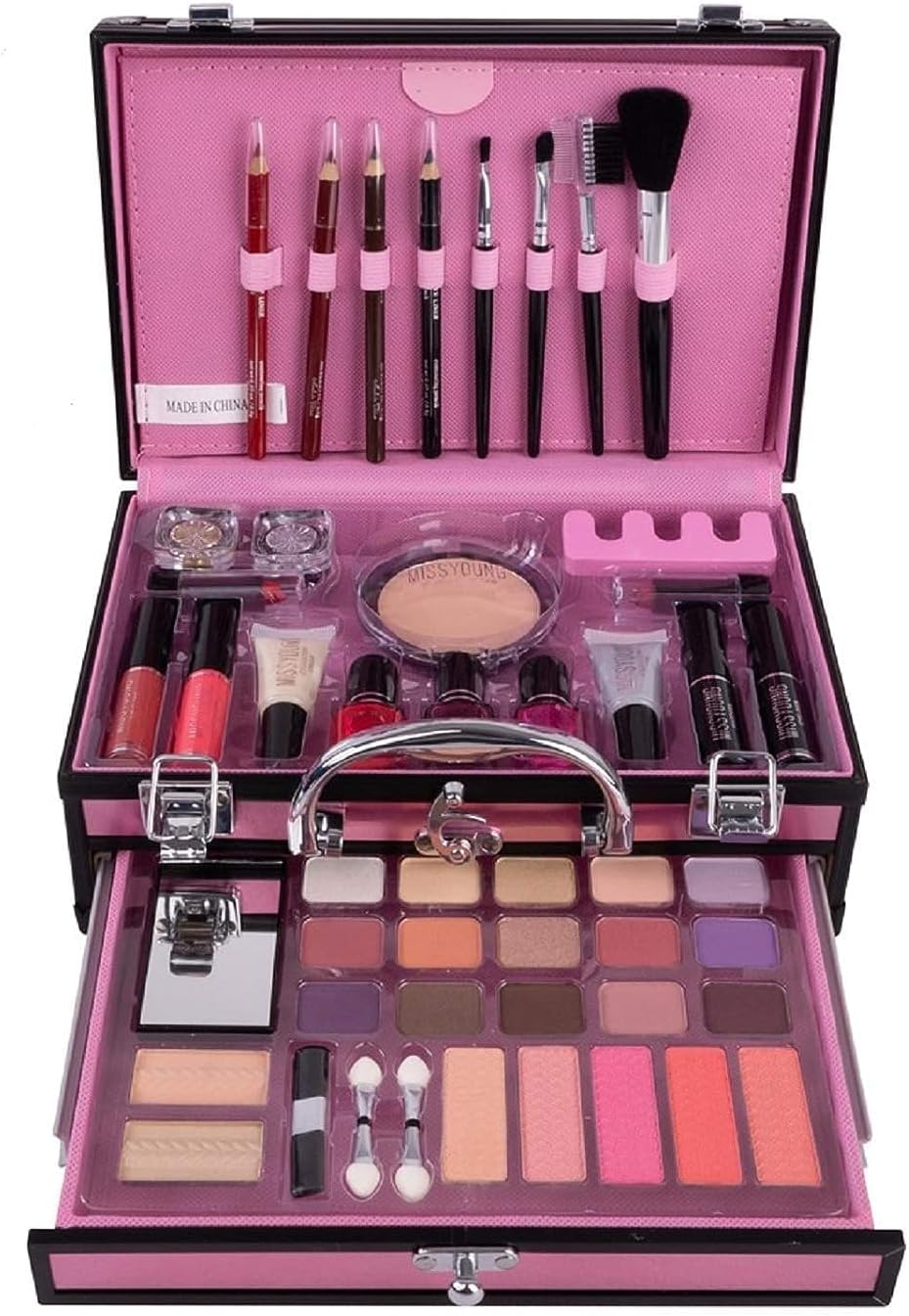 Miss Young Professional Makeup Kit Sets - Wide Range Of Combinations To Chose From! (Set of 42 Pcs)