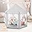 Princess Castle Tent for Girls Fairy Play Tents for Kids Blue Hexagon Playhouse with Fairy Star Lights Toys for Children or Toddlers Indoor or Outdoor Games (Grey Princess Tent)
