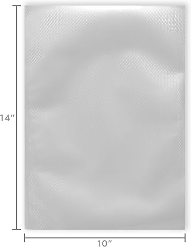 Miniatura 2 de PackFreshUSA Bolsas selladoras al vacío de galón (10.0 x 14.0in)  Precortadas  Sin BPA  Sellables al calor  Resistente  Grado Comercial  Preparación