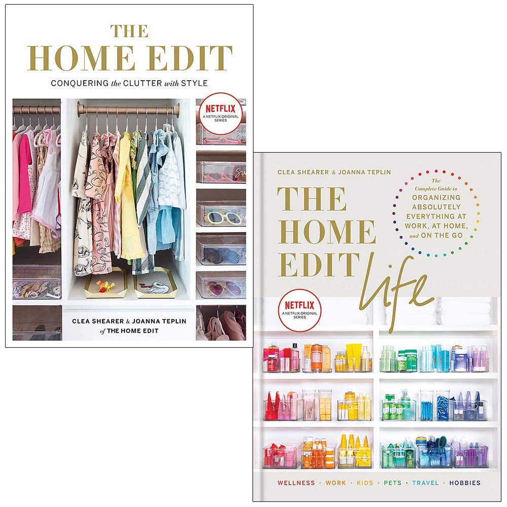The Home Edit & The Home Edit Life By Clea Shearer and Joanna Teplin 2