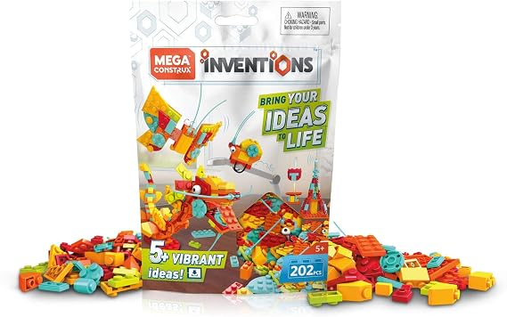 Mega Construx Inventions Bright Brick Building Set