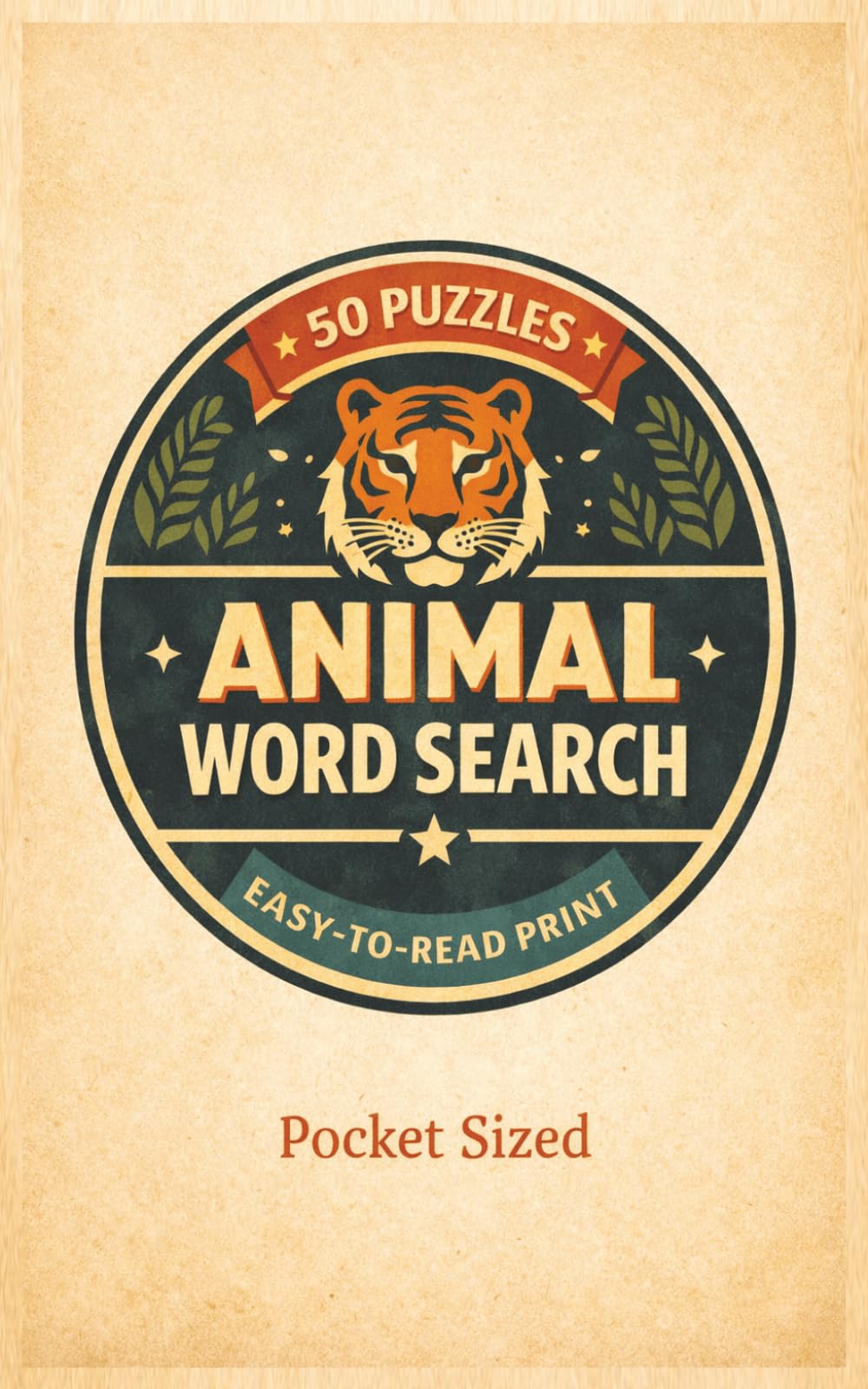POCKET SIZE ANIMAL WORD SEARCH PUZZLE BOOK: EASY to carry Word Search Book about Animals, Nature and more[5x8,50 puzzles,1000+words]-Perfect for ... Gift for teens, adults, seniors.