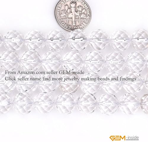 Miniatura 442 de GEM-Inside Red Orange Carnelian Gemstone Loose Beads Natural Energy Power Beads for Jewelry Making Round Faceted 8mm 15