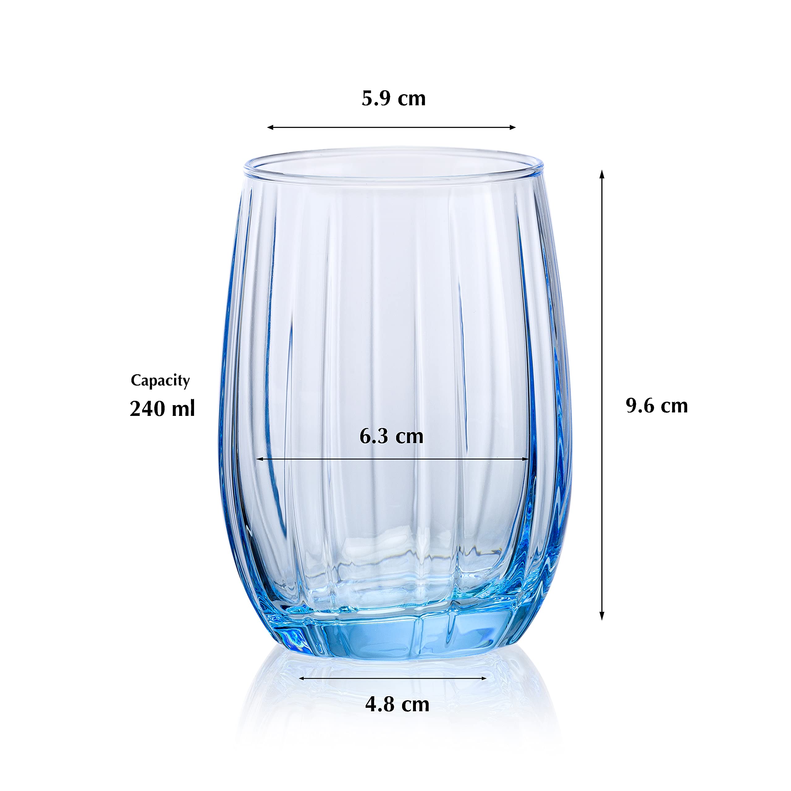 Pasabahce Linka Lot De 6 Verres Soda Jus Eau 500cc - Verres Durables