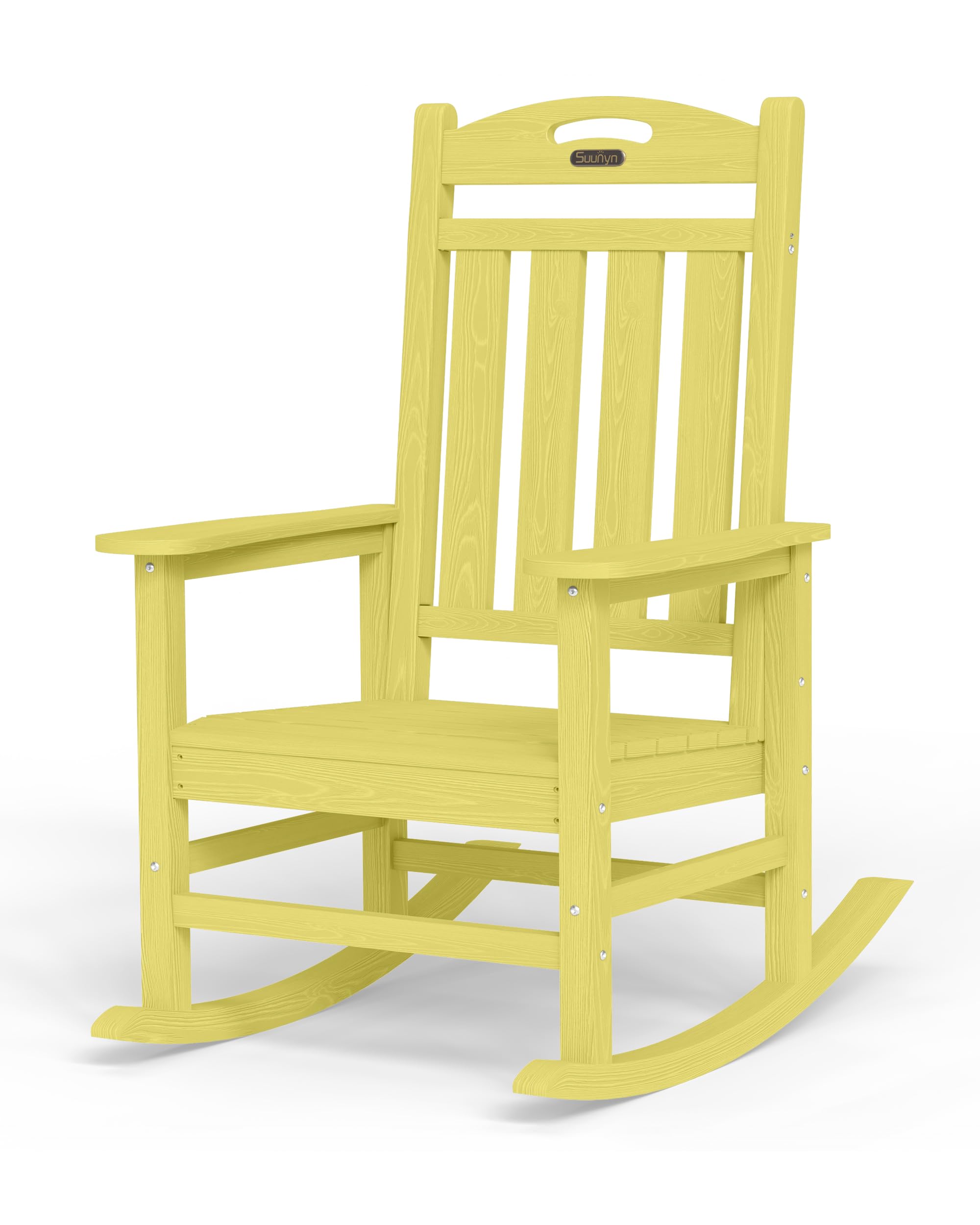Outdoor Rocking Chair, Oversized Patio Rocking Chair, All Weather