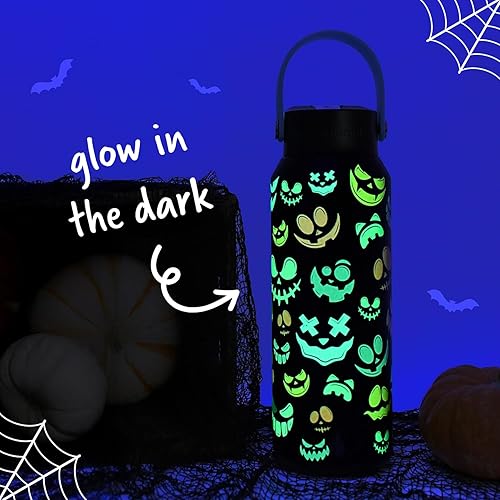 Miniatura 74 de Elemental Botella de agua aislada de 40 onzas con pajilla, botellas de agua con núcleo de acero inoxidable 100% a prueba de fugas para viajes,