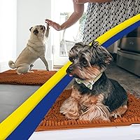 Vista 117 de Muddy Mat Tapete súper absorbente para interiores, de microfibra de secado rápido, antideslizante, para puerta principal, lavable a máquina